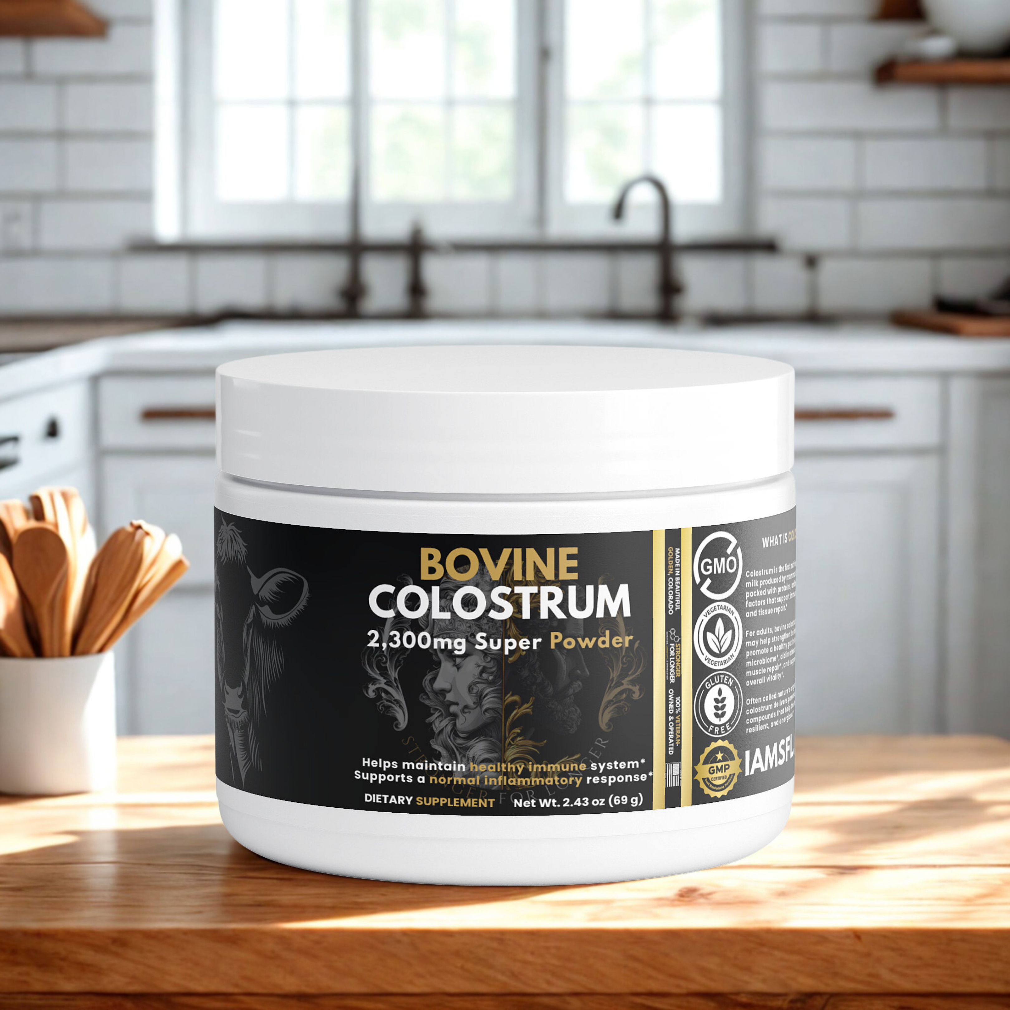 Pure Bovine Colostrum Powder