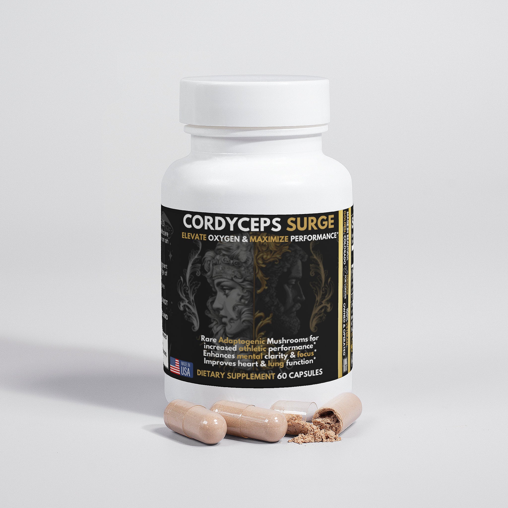 Cordyceps Surge™- Elevate Oxygen. Maximize Performance.