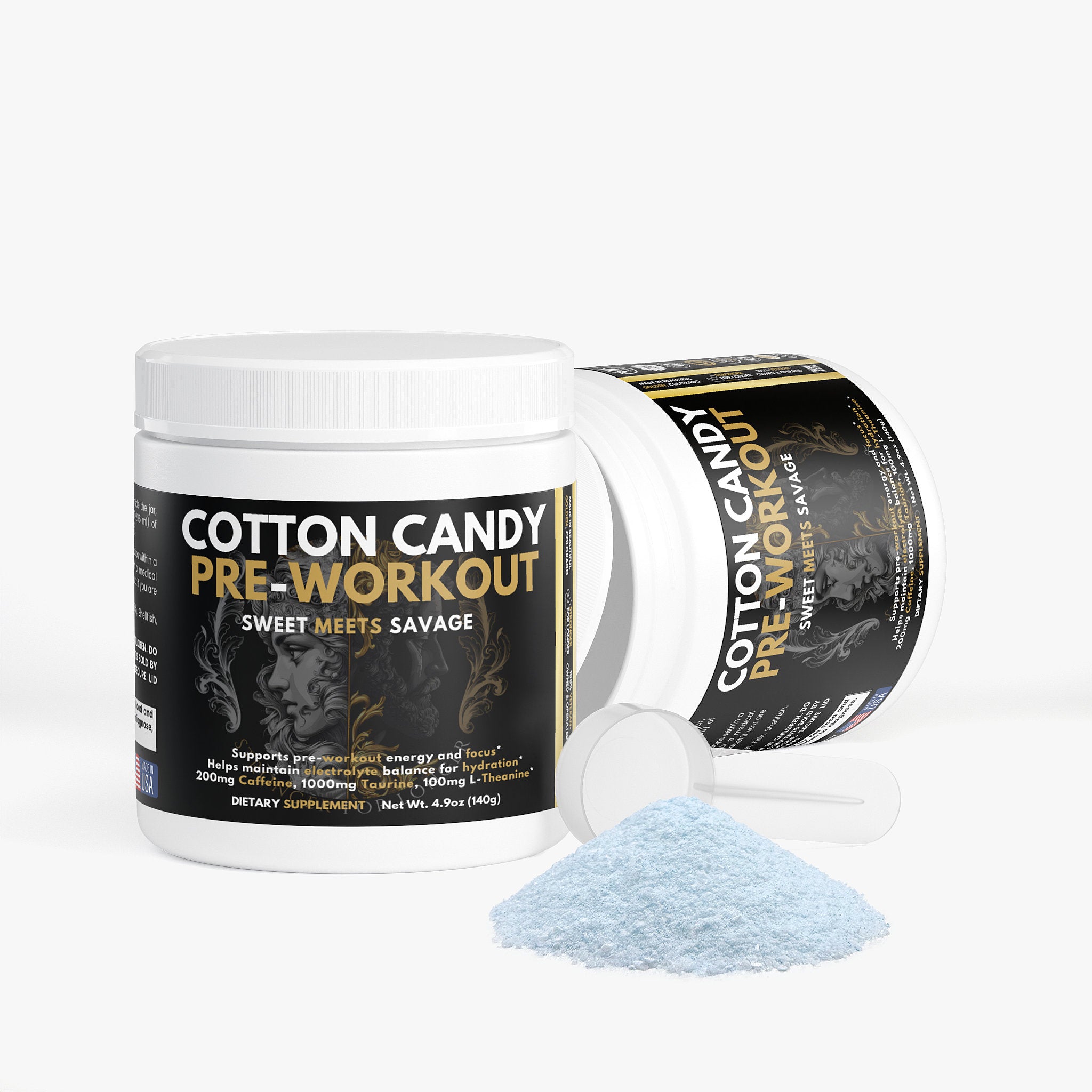 Cotton Candy Pre-Workout: Sweet Meets Savage