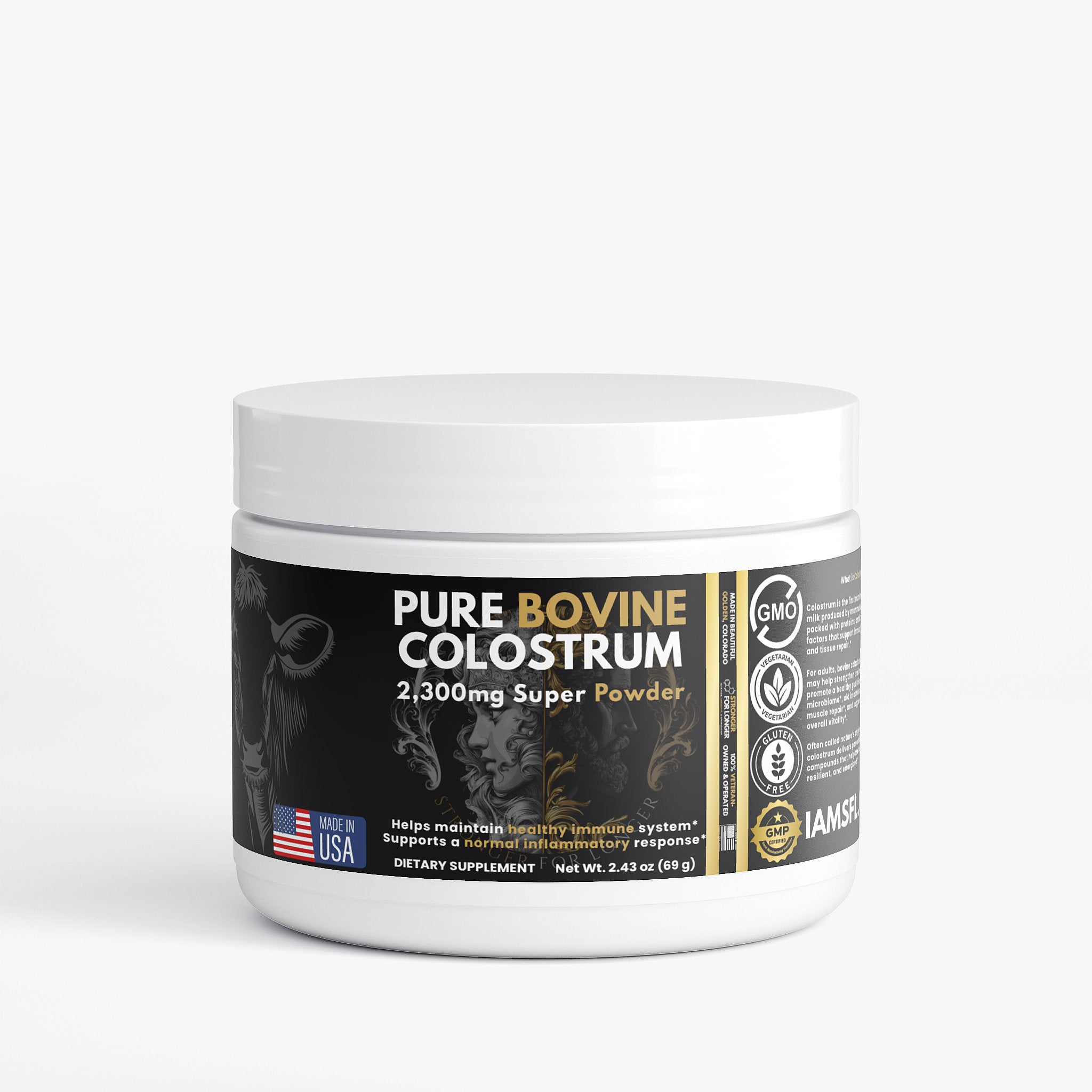 Pure Bovine Colostrum Powder