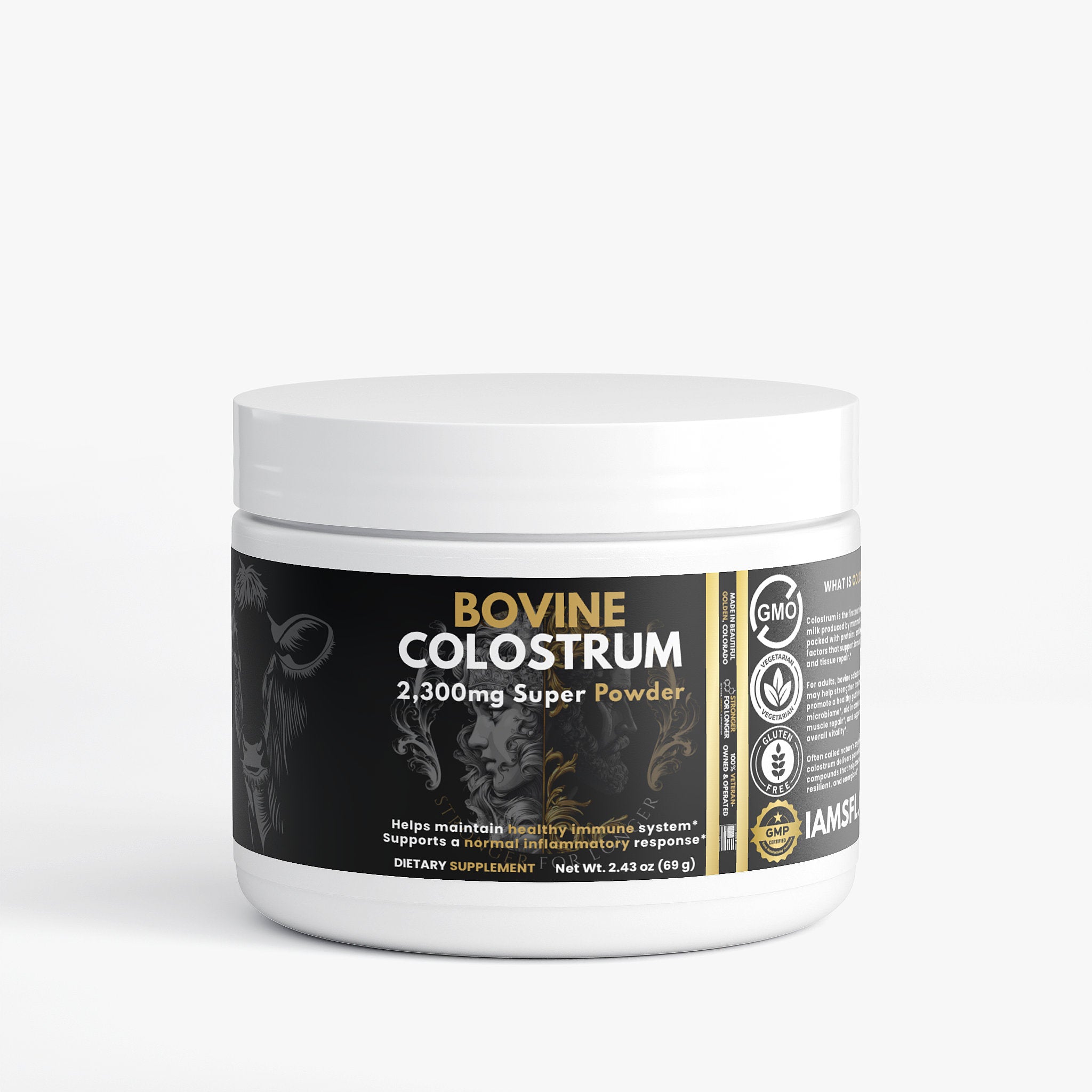 Pure Bovine Colostrum Powder