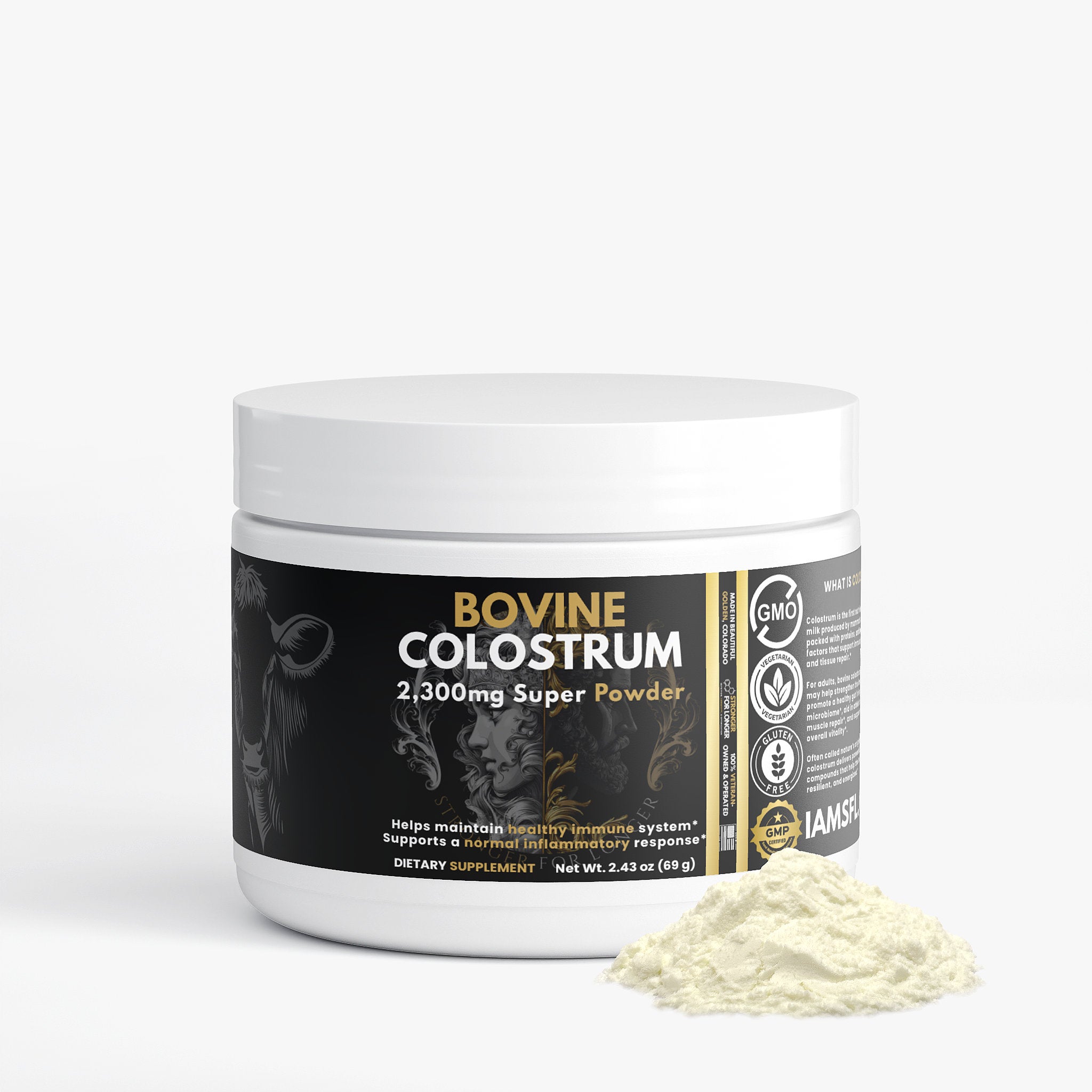 Pure Bovine Colostrum Powder