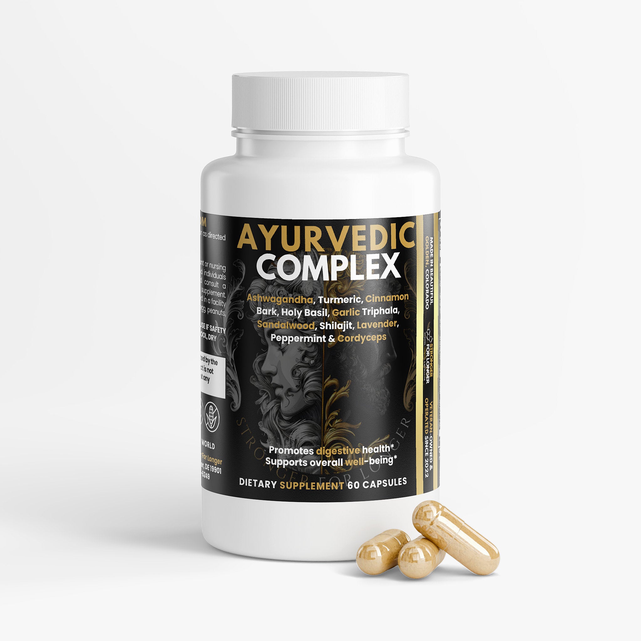 Ayurvedic Complex: 3-1 Solution for Inflammation, Stress & Sickness