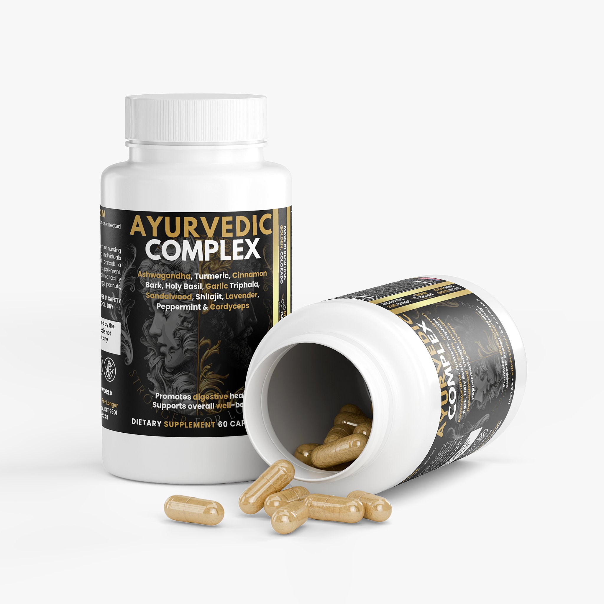Ayurvedic Complex: 3-1 Solution for Inflammation, Stress & Sickness