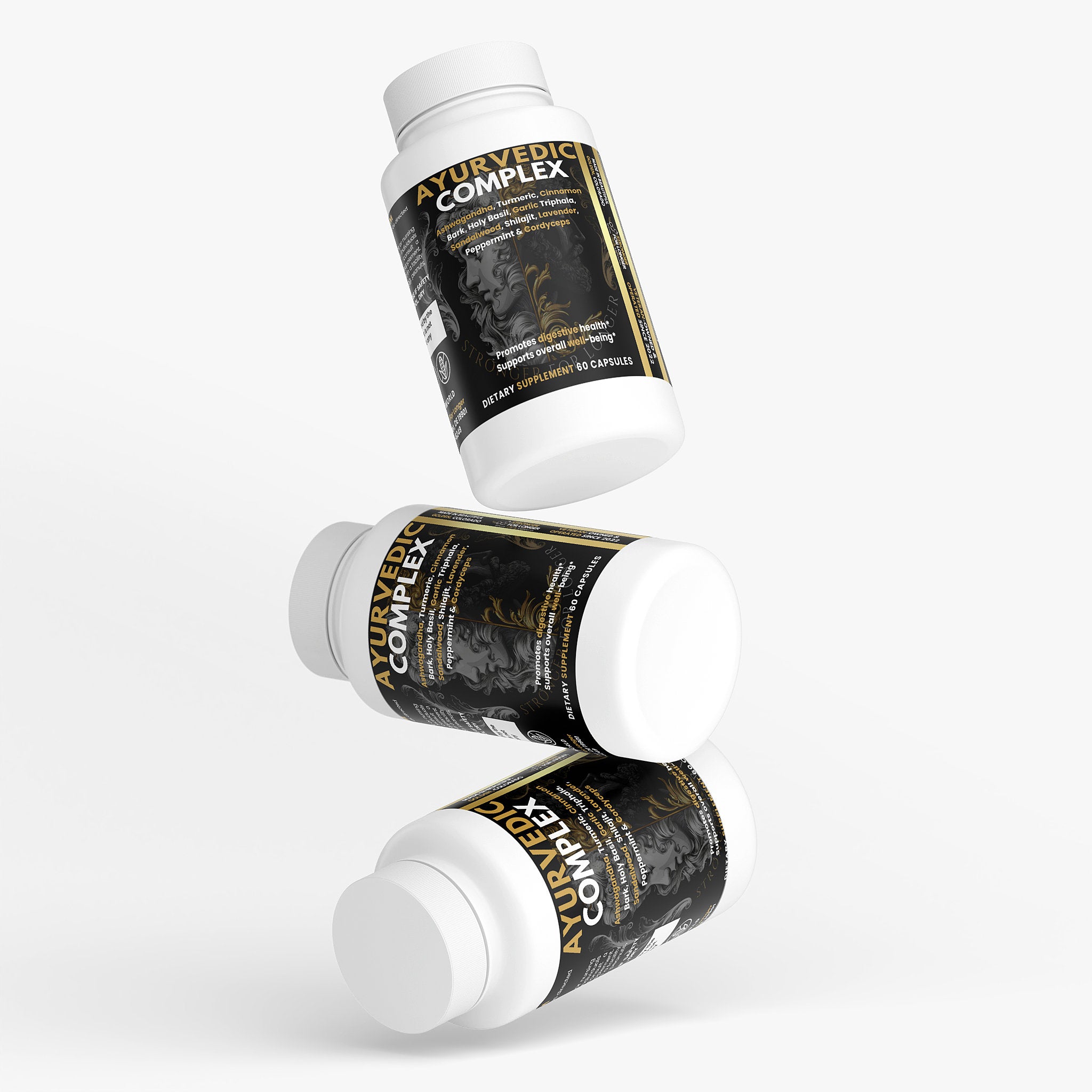 Ayurvedic Complex: 3-1 Solution for Inflammation, Stress & Sickness
