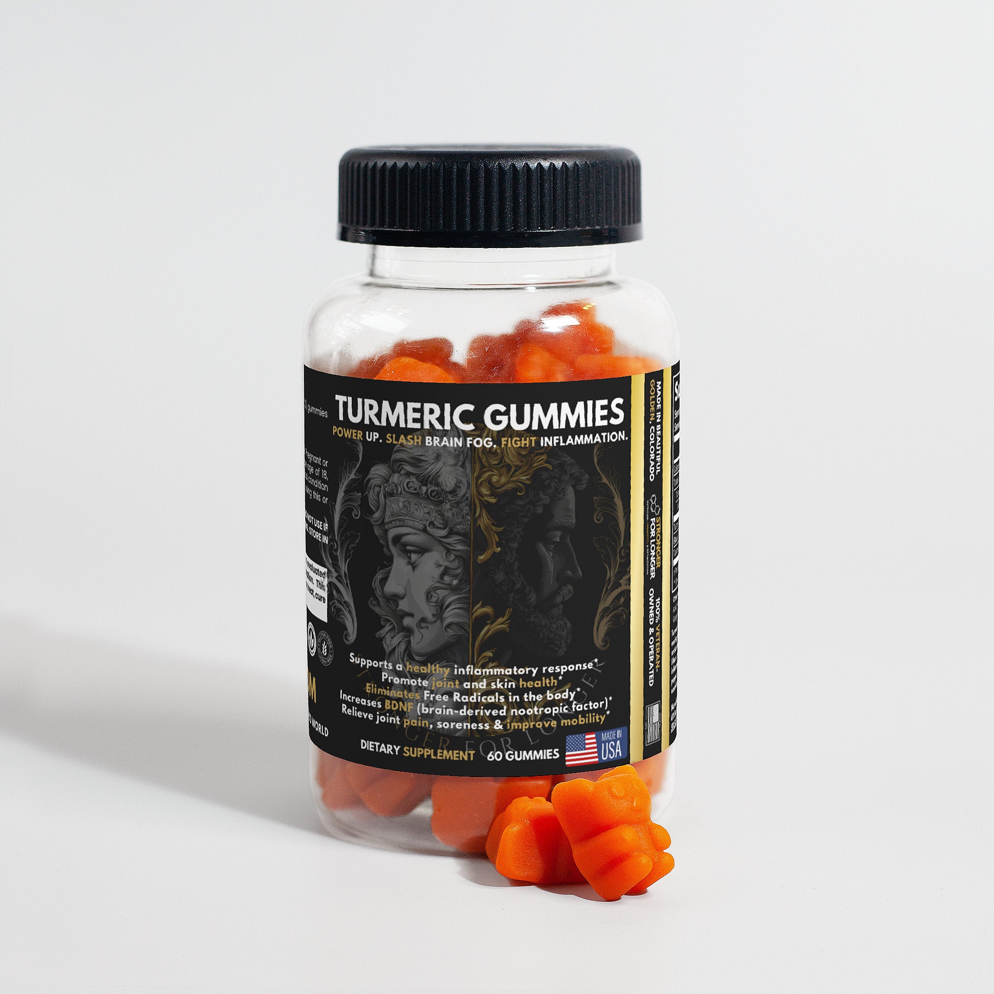 Turmeric & Ginger Gummies with Black Pepper