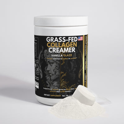 Grass-Fed Collagen Creamer: Vanilla Glaze