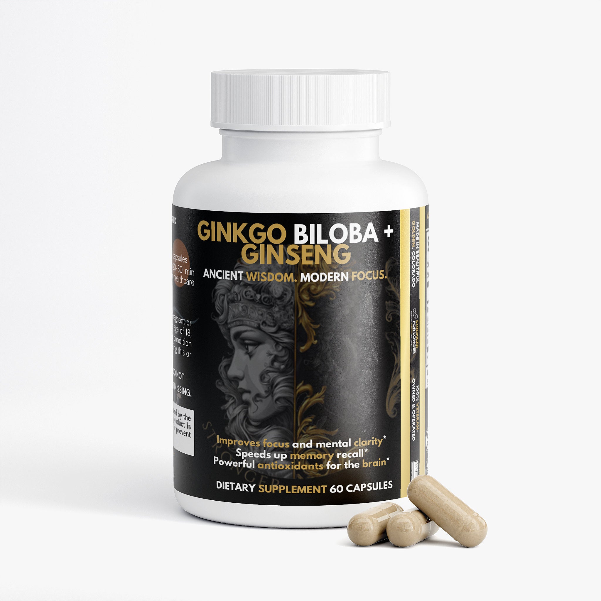 Ginkgo Biloba & Ginseng Nootropic: Ancient Wisdom Meets Modern Focus