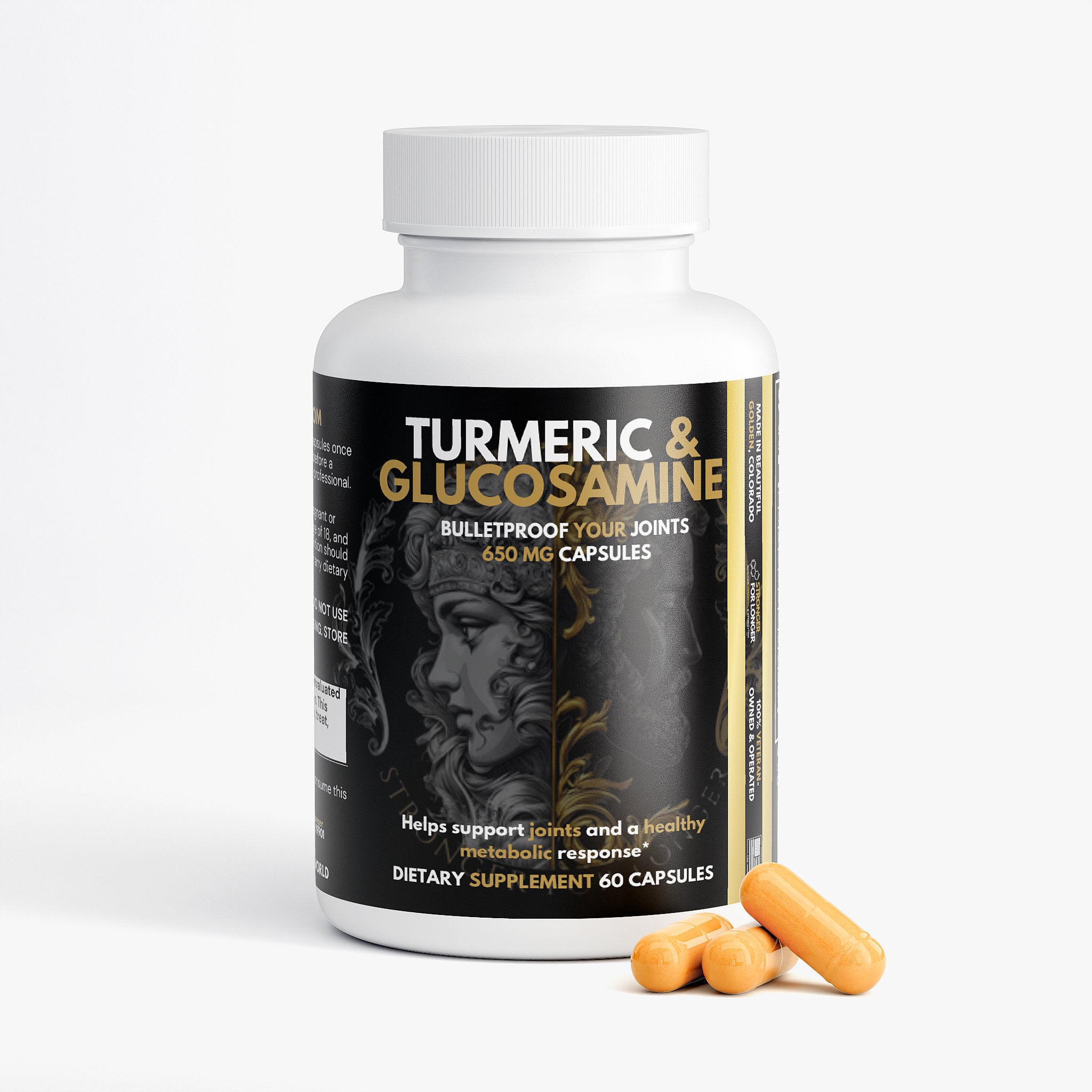 Turmeric & Glucosamine - 1330 mg: Advanced Joint Support & Mobility Formula