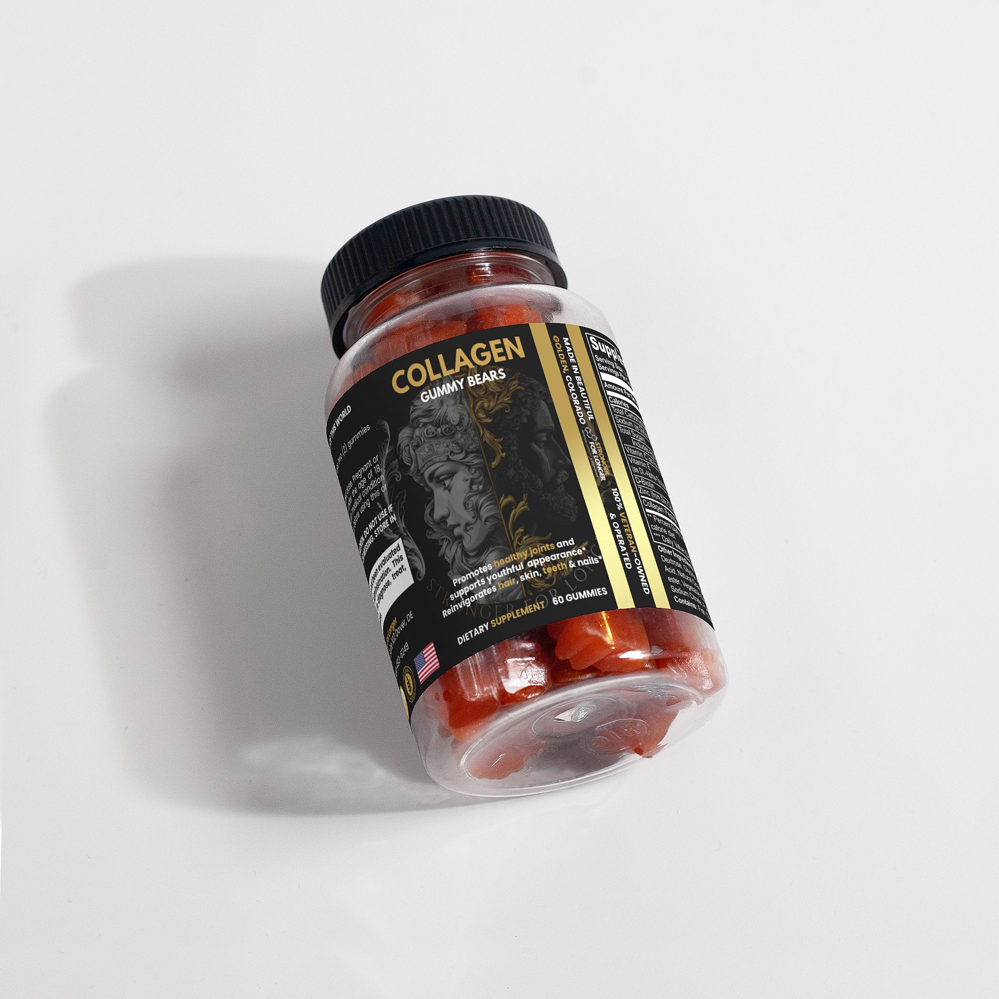 Collagen Gummy Bears: Hair, Skin, Nails & Teeth