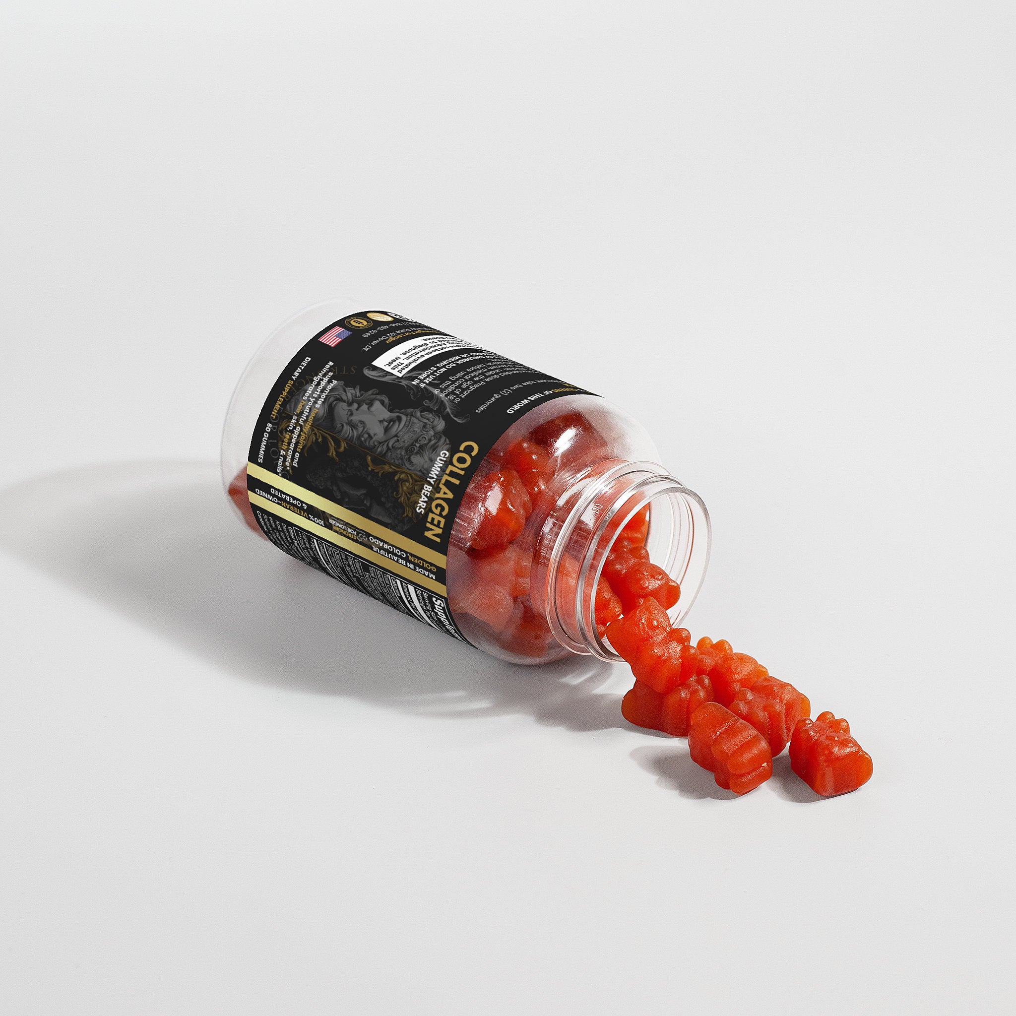 Collagen Gummy Bears: Hair, Skin, Nails & Teeth