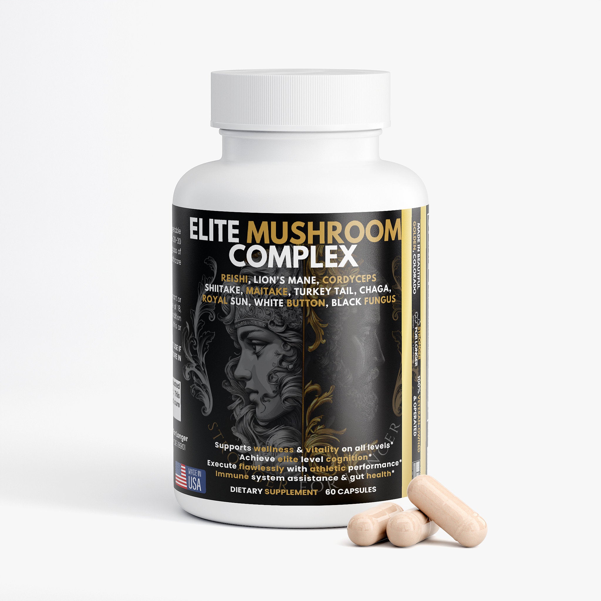 Elite Mushroom Complex: Nootropic & Positive Mood