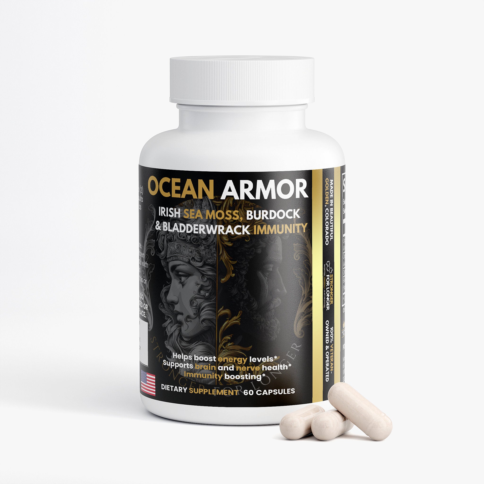 Ocean Armor: Irish Sea Moss, Burdock & Bladderwrack