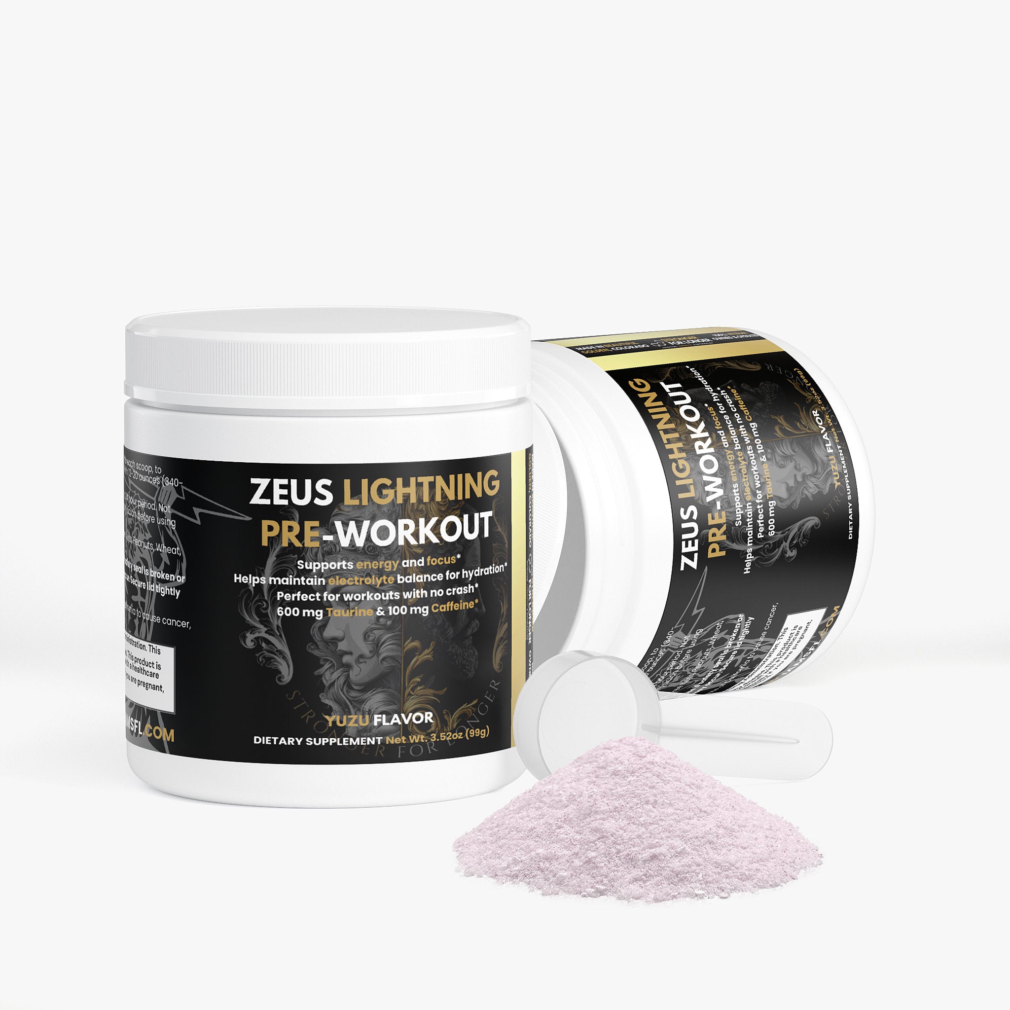 Zeus Lightning Pre-Workout: Electric Jasmine
