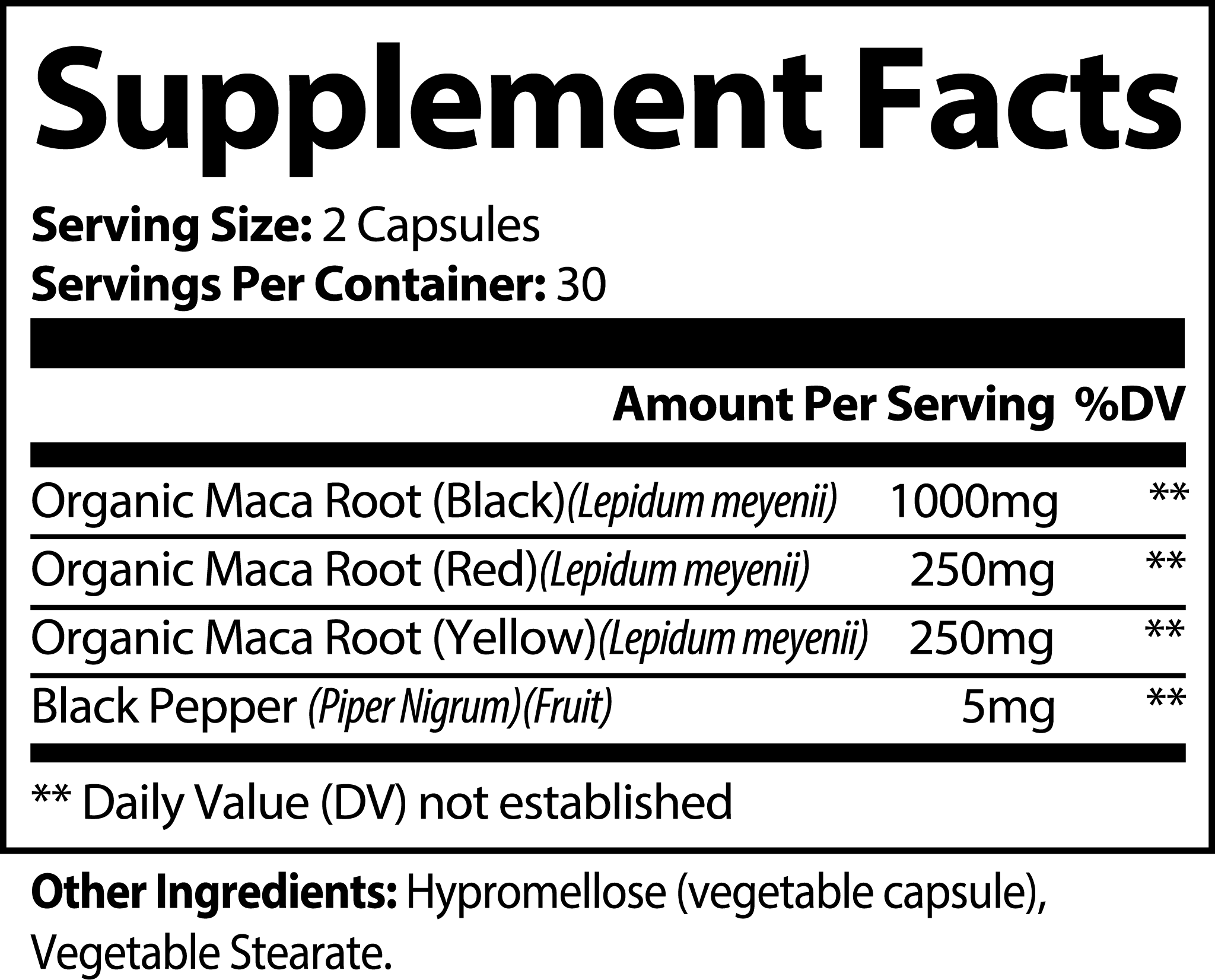 Maca Root: Anti-Fatigue & Libido