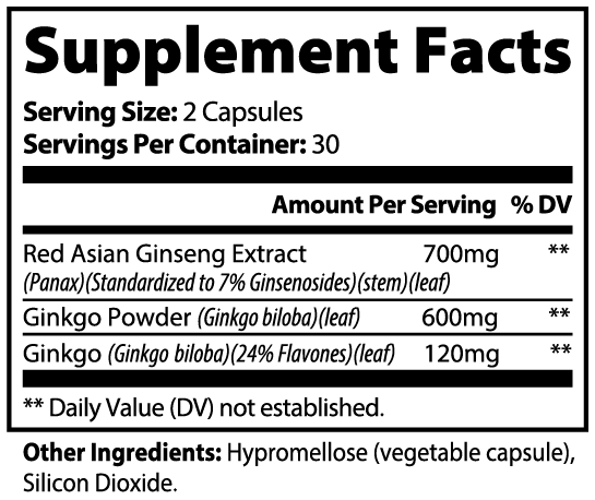 Ginkgo Biloba & Ginseng Nootropic: Ancient Wisdom Meets Modern Focus