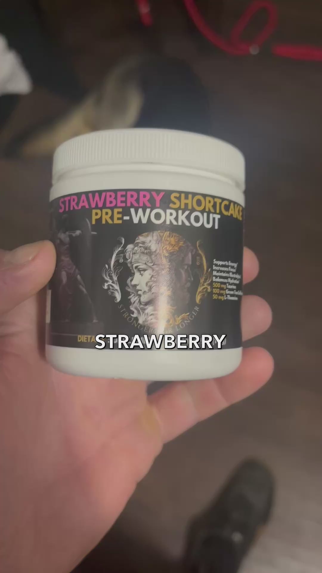 Strawberry Shortcake Pre-Workout
