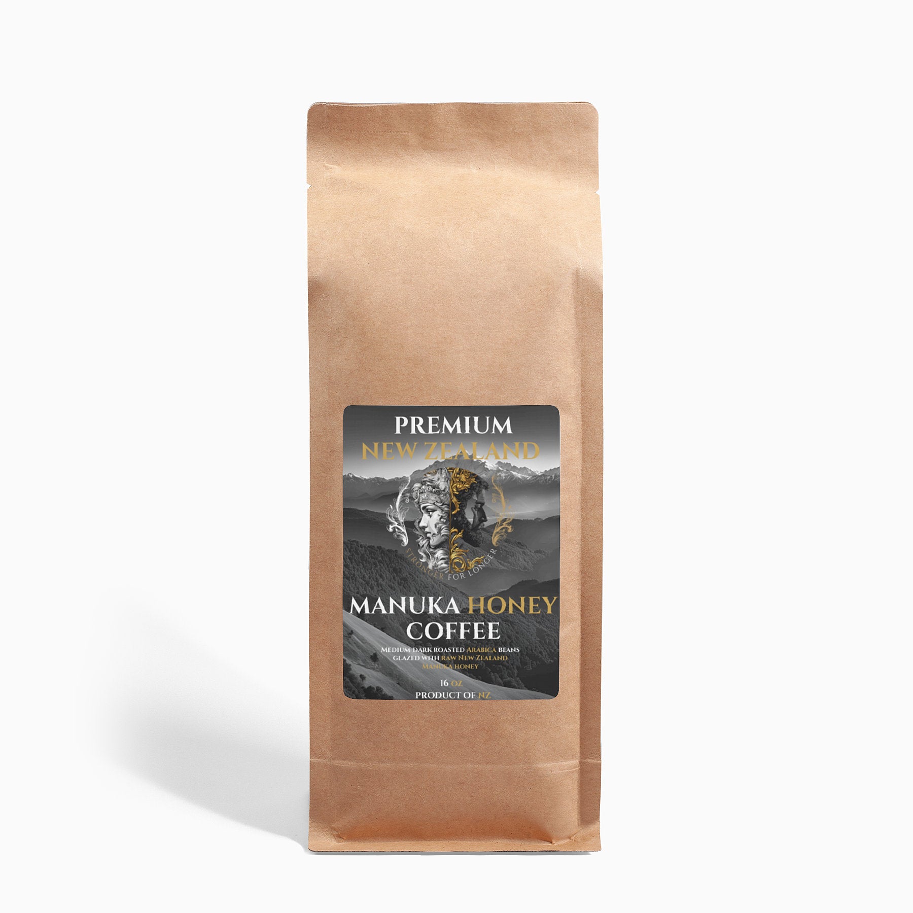 Manuka Honey Coffee 16oz (from New Zealand)