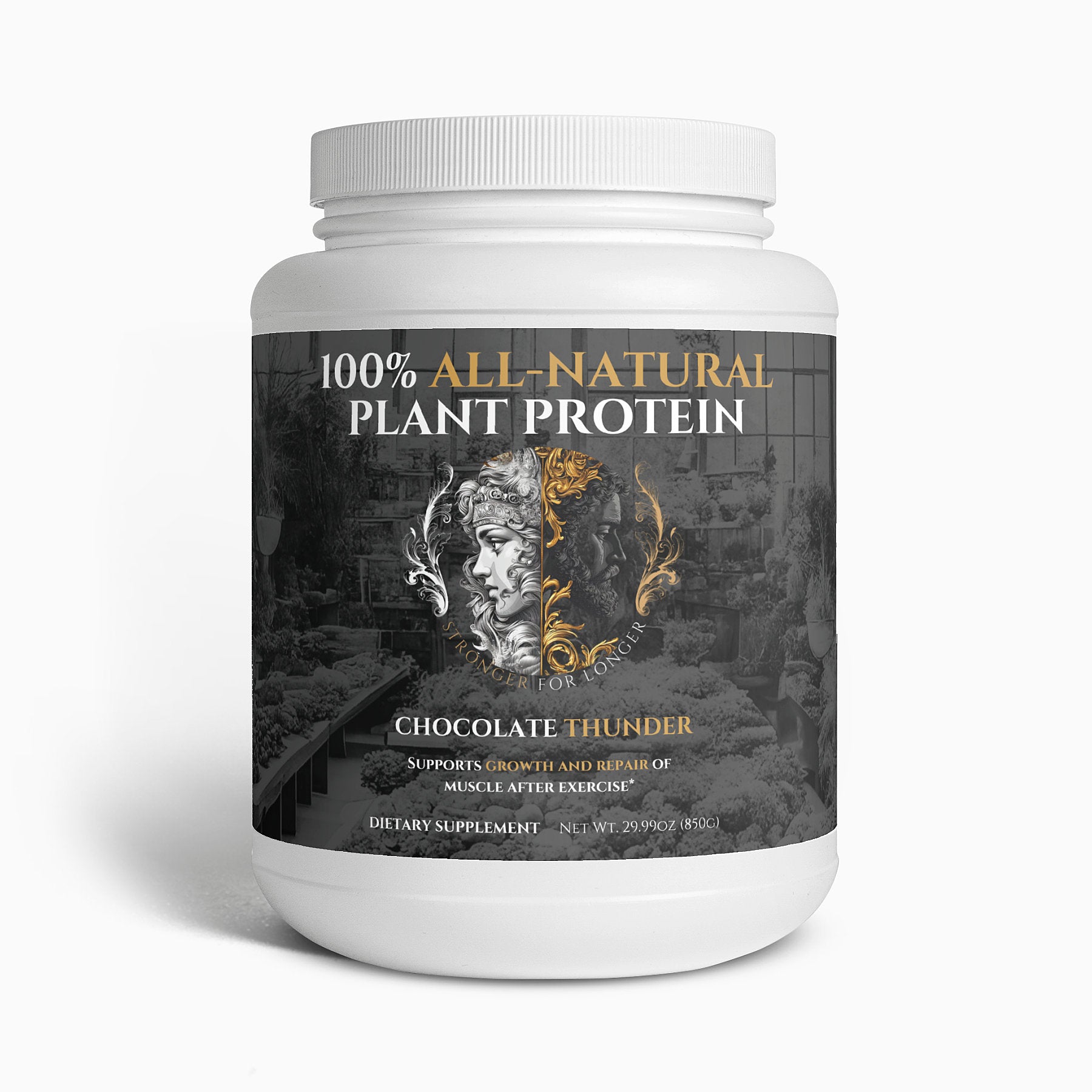 100% All-Natural Plant Protein - Chocolate Thunder