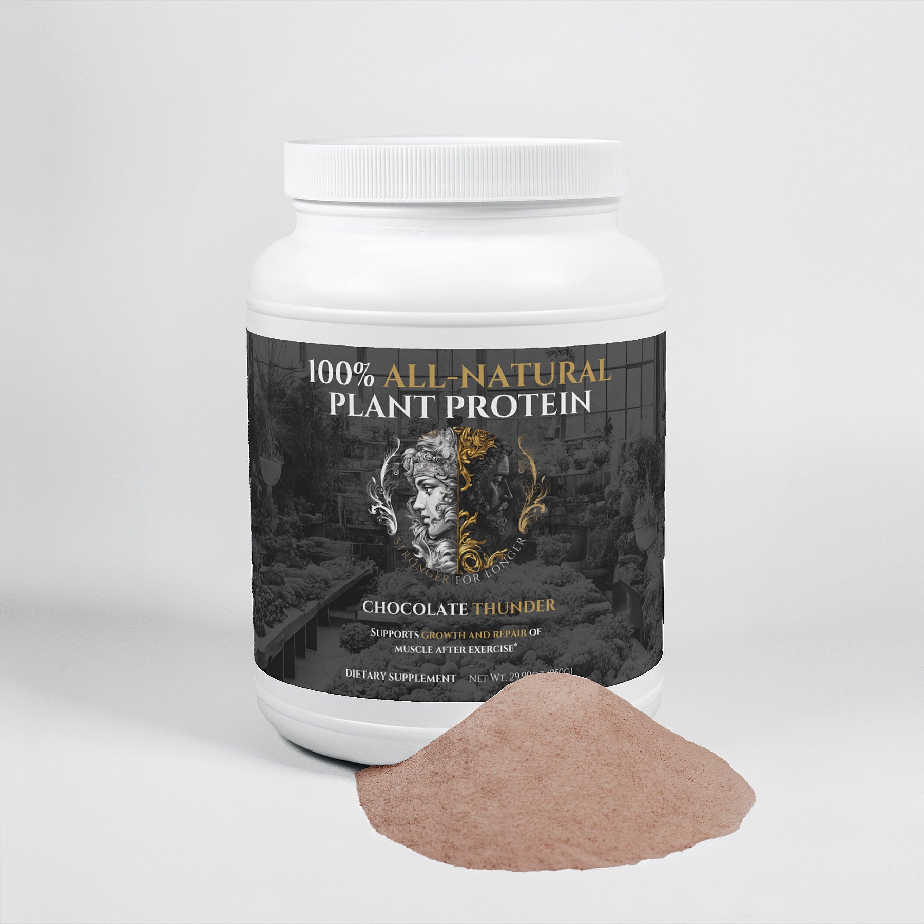 100% All-Natural Plant Protein - Chocolate Thunder