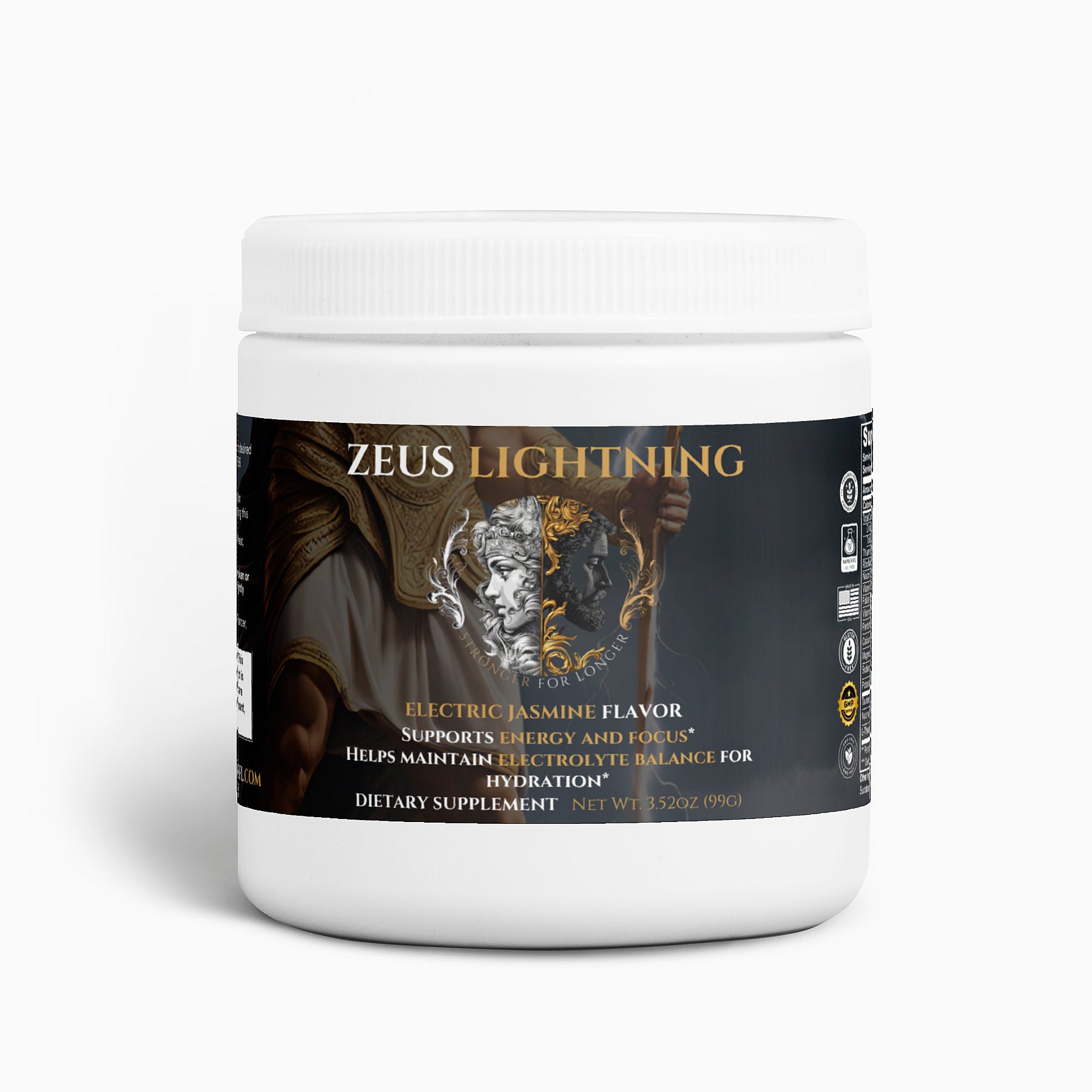 Zeus Lightning Pre-Workout: Electric Jasmine