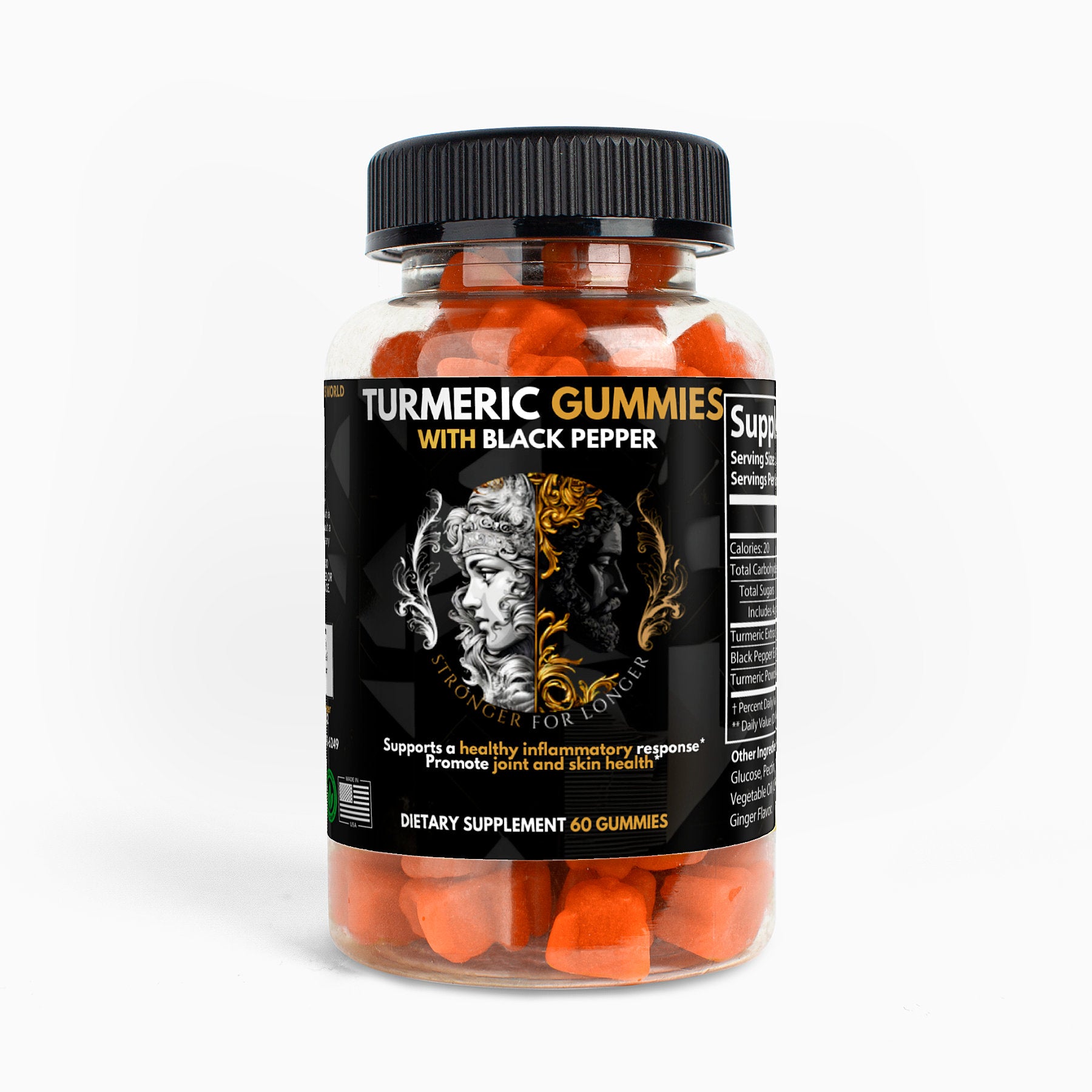 Turmeric Gummies with Black Pepper