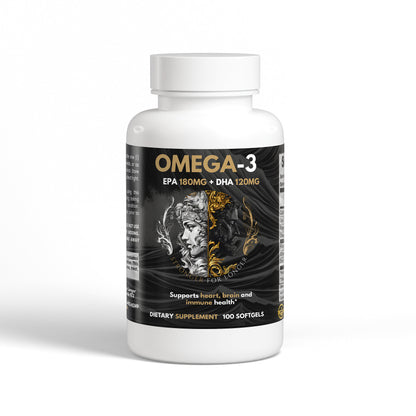 Omega-3's with EPA 180mg + DHA 120mg