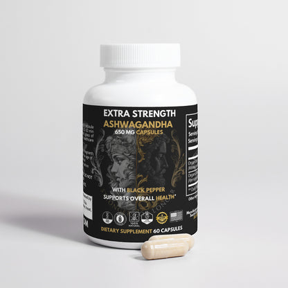 Organic Ashwagandha Capsules – Stress Support & Balanced Energy