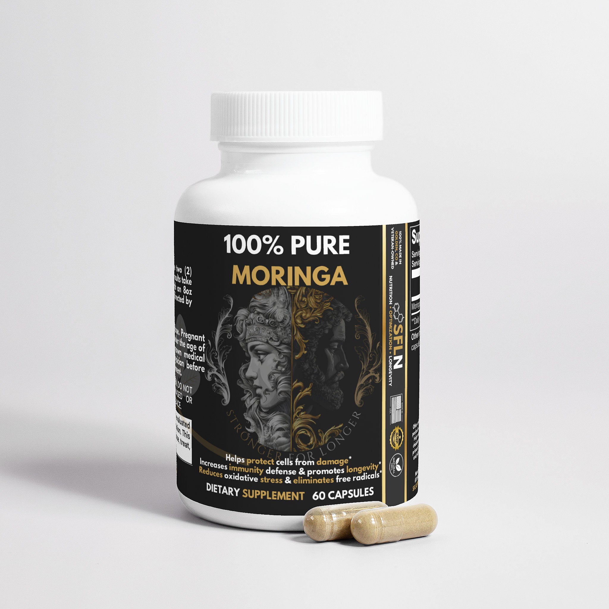 Moringa Oleifera Capsules – Nature’s Nutrient Powerhouse