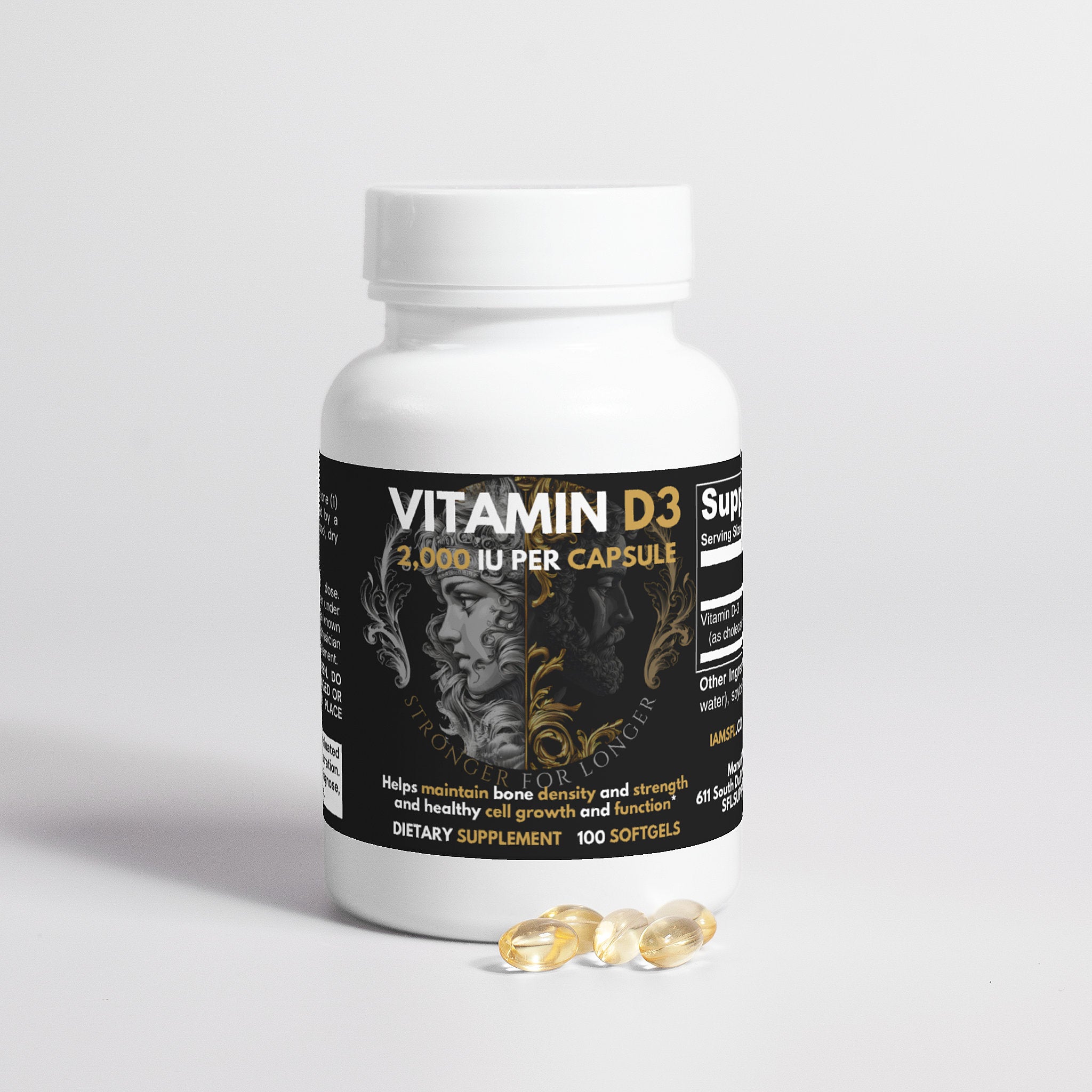 Vitamin D3 - 2,000 IU
