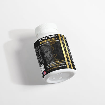 100% Pure Ashwagandha with KSM-66: Anxiety & Stress Relief