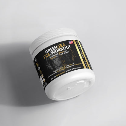 Green Tea Pre-Workout: L-Theanine, Taurine & Caffeine