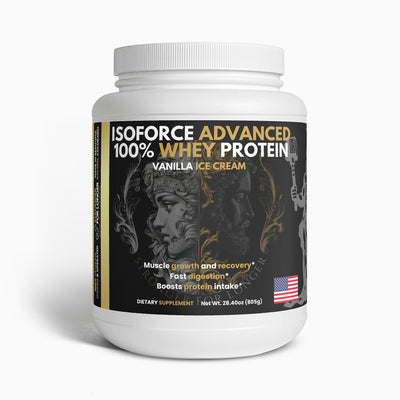 IsoForce Advanced 100% Pure Whey Protein - Vanilla Ice Cream