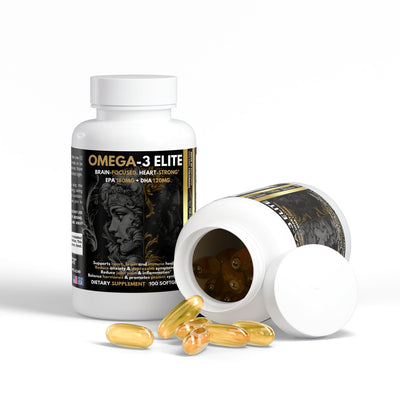 Omega-3 Elite: Brain-Focused. Heart-Strong.