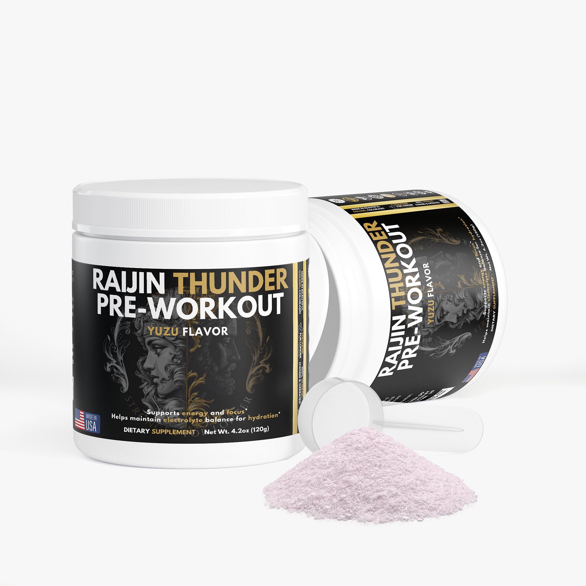 Raijin Thunder Pre-Workout: Yuzu Flavor