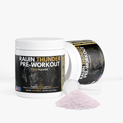 Raijin Thunder Pre-Workout: Yuzu Flavor
