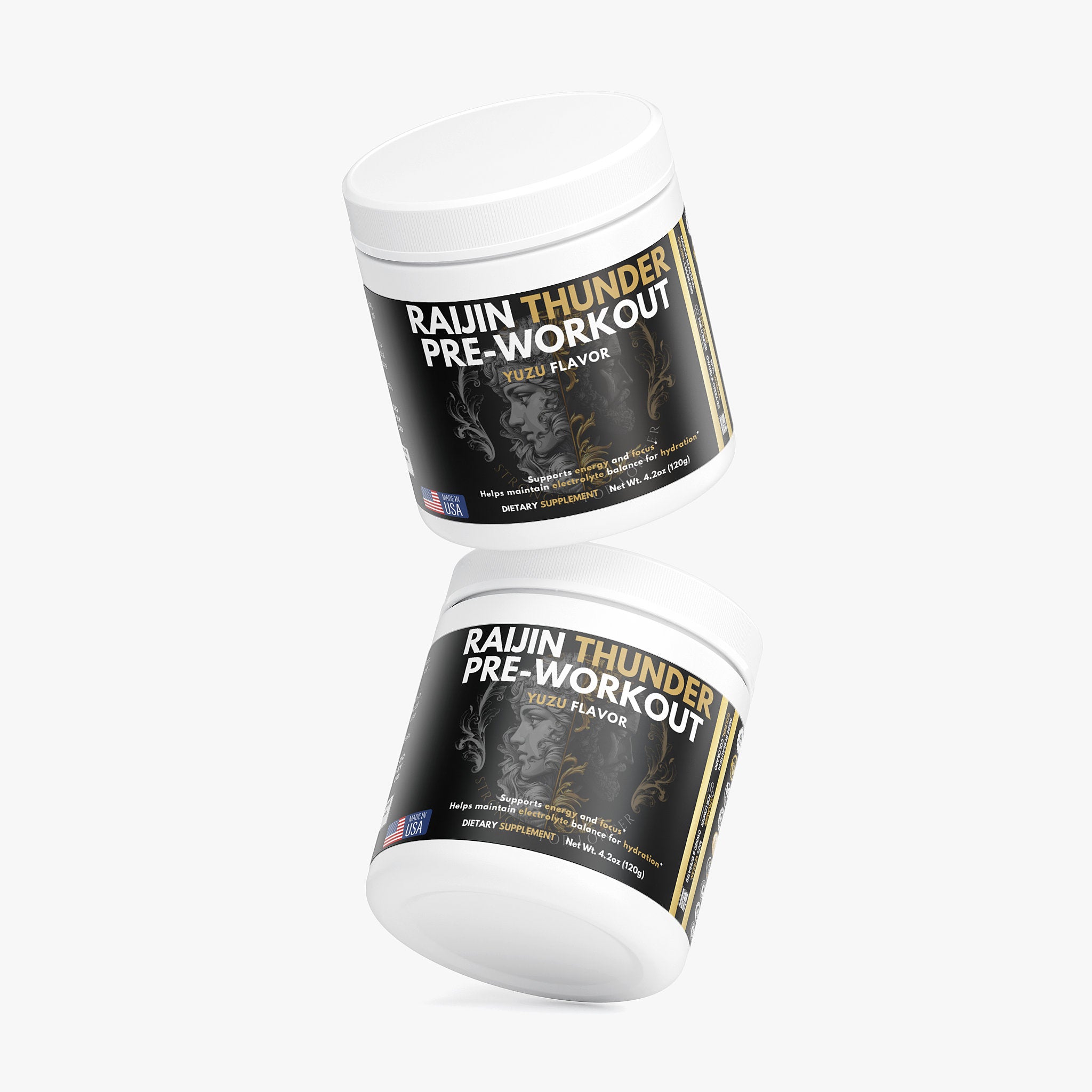 Raijin Thunder Pre-Workout: Yuzu Flavor
