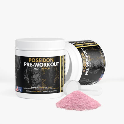Poseidon Pre-Workout: Fruit Punch