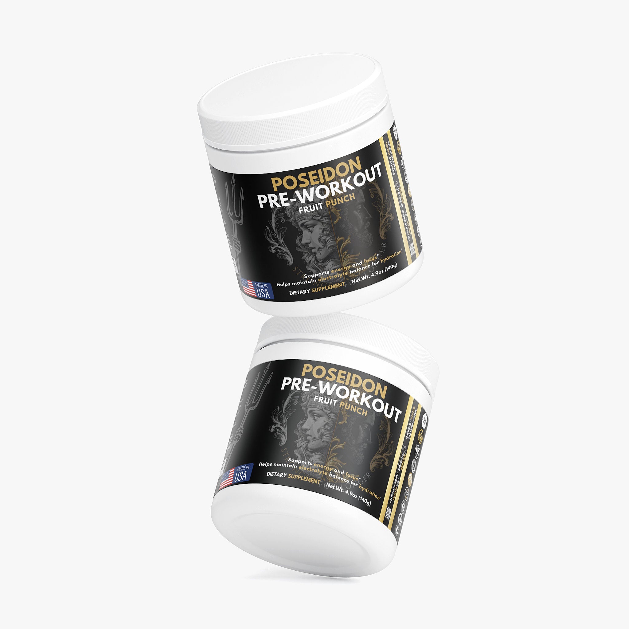 Poseidon Pre-Workout: Fruit Punch