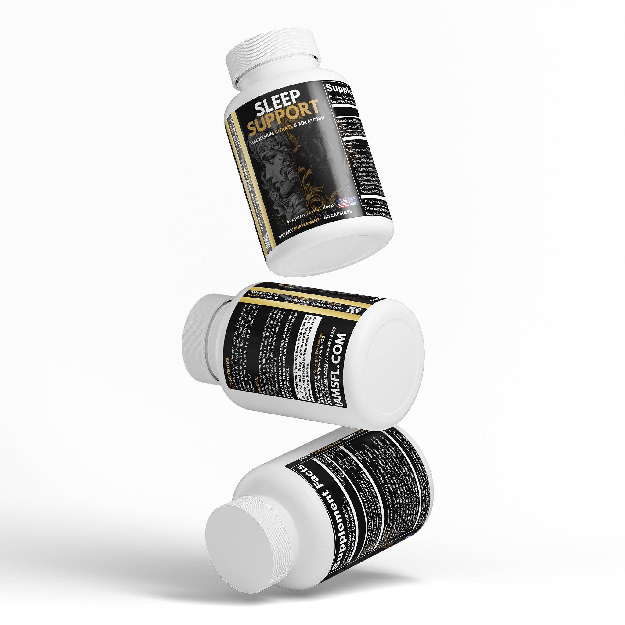 Sleep Support: Magnesium Citrate & Melatonin