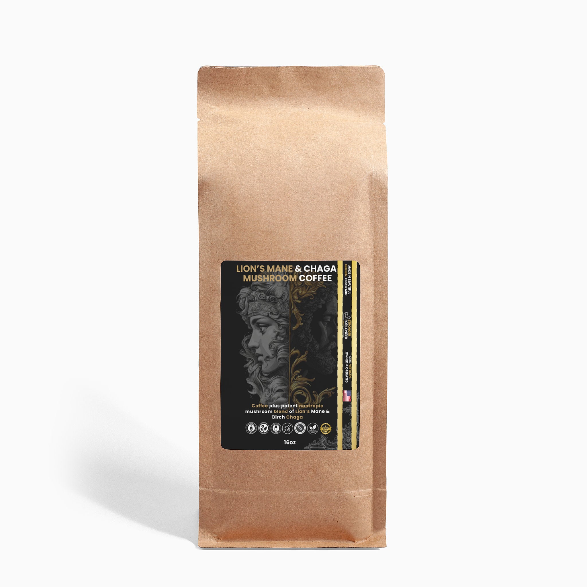 Chaga & Lion’s Mane Mushroom Coffee – Power Your Mind & Body ☕🍄
