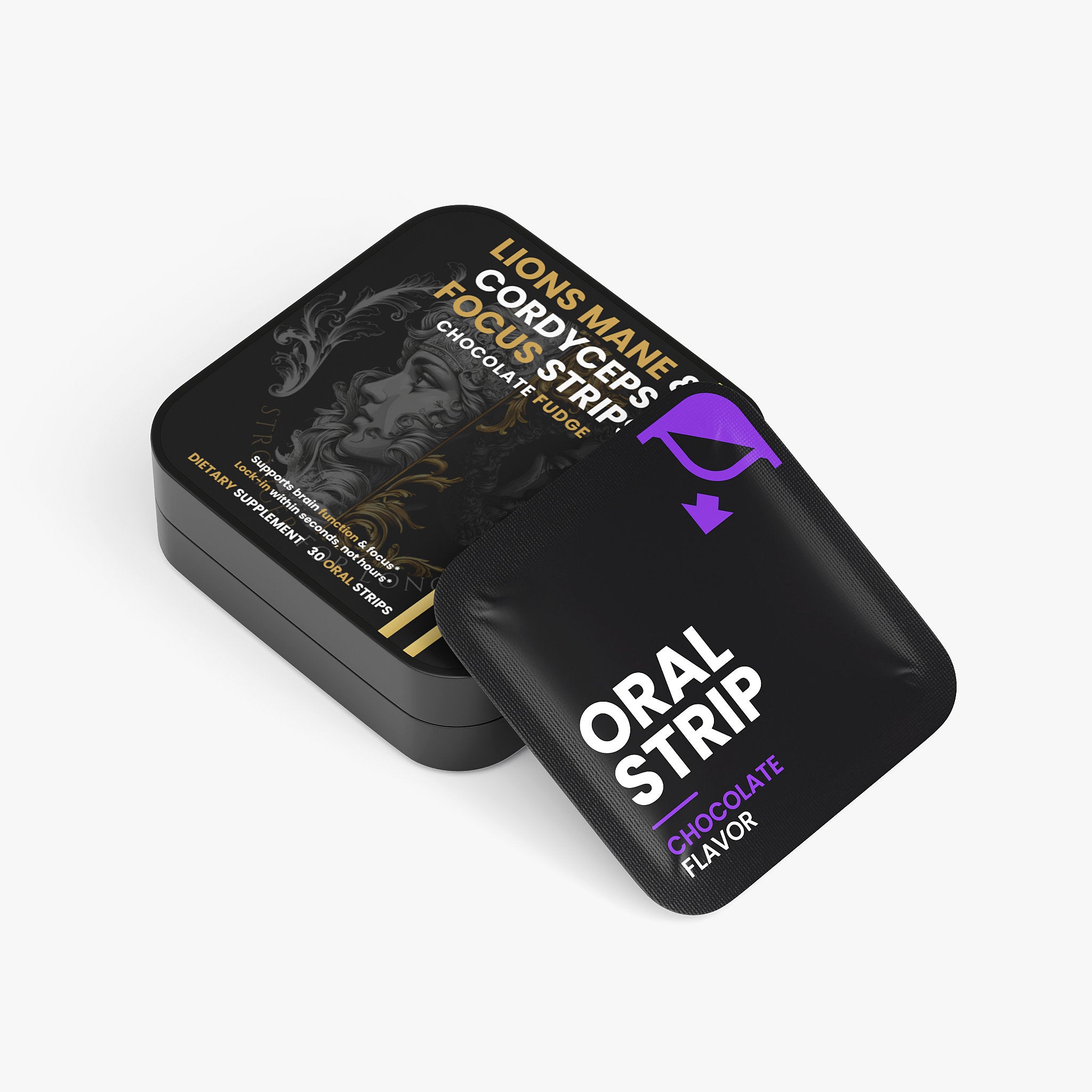 Lion's Mane & Cordyceps Focus Strips