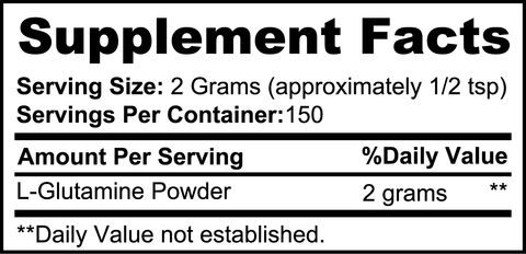 L-Glutamine Lean Muscle Powder