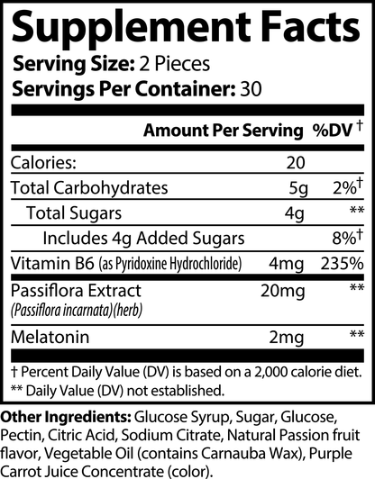 Deep Sleep Gummies: Restorative Sleep Support for Body & Mind