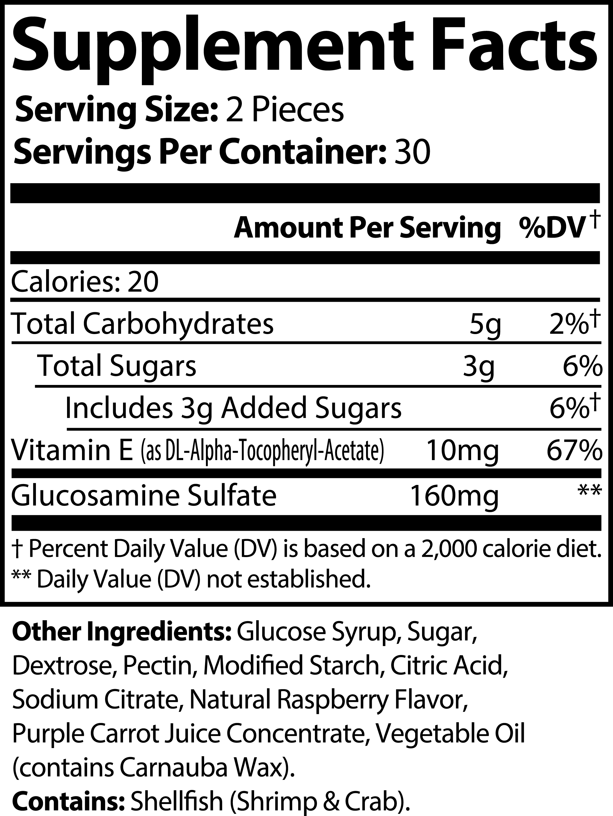 Glucosamine Joint Support Gummies