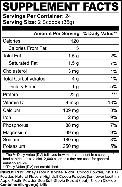 Pro Formula Advanced Whey Protein - Chocolate Lightning