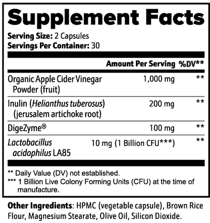 Apple Cider Vinegar Probiotic Complex