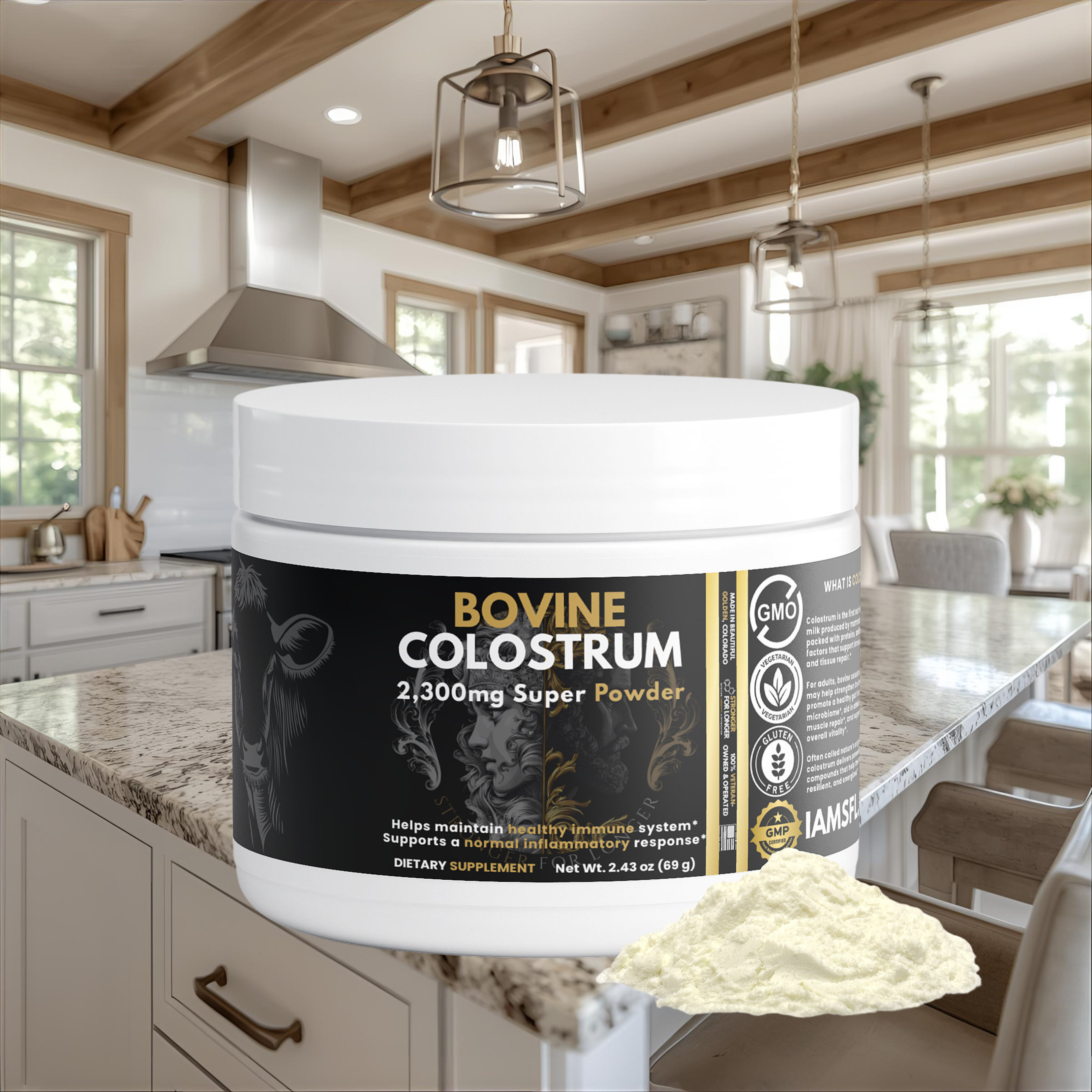 Pure Bovine Colostrum Powder
