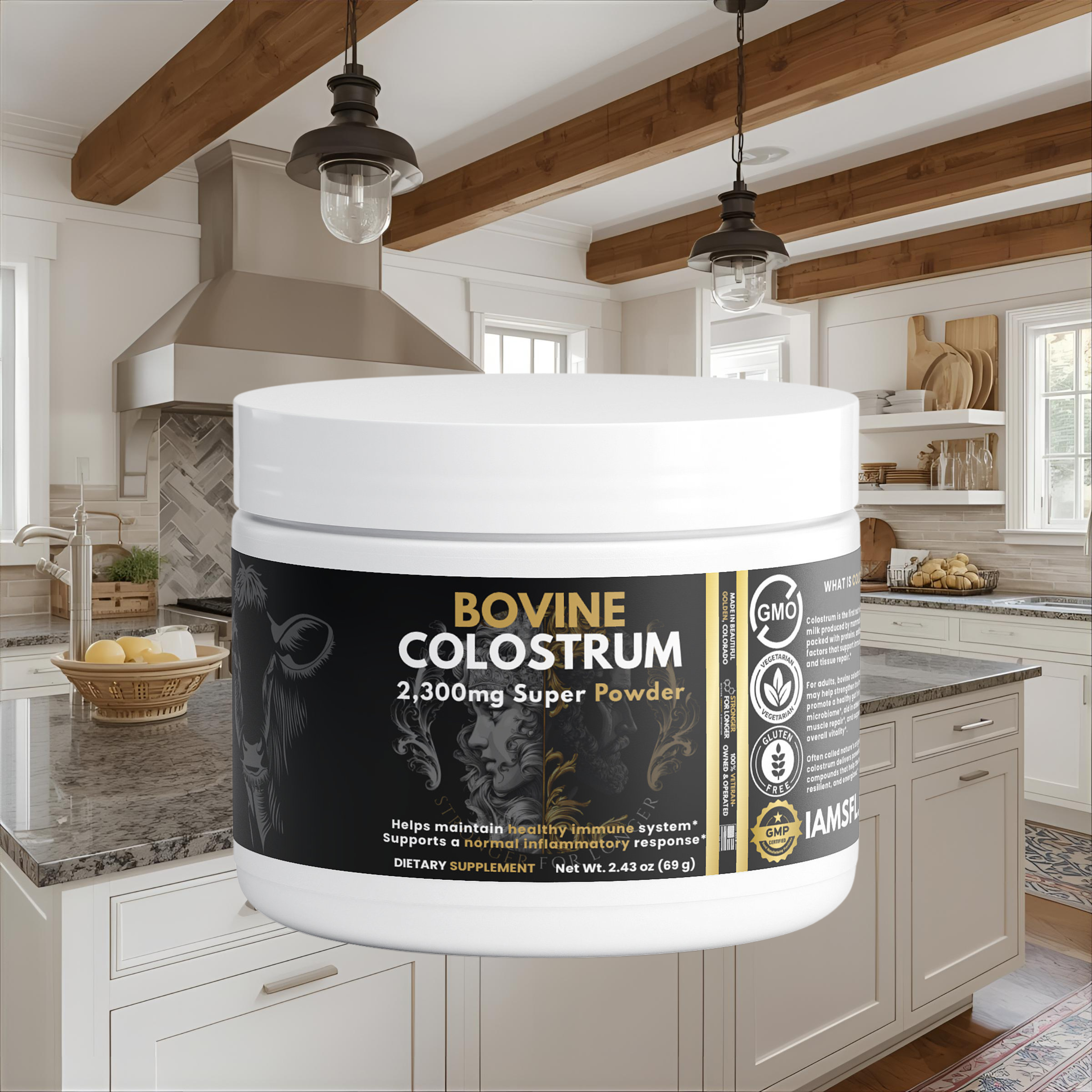 Pure Bovine Colostrum Powder