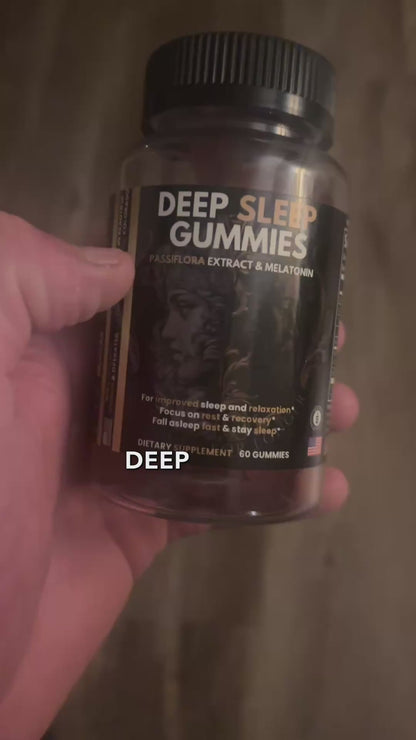 Deep Sleep Gummies: Restorative Sleep Support for Body & Mind